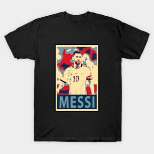 Lionel Messi - Hope Poster T-Shirt